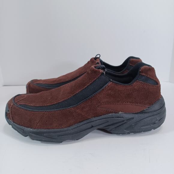 Ryka Loafer Women's 7.5 Brown Suede CASCADE ROAMER Slip On Comfort NITRACEL - Picture 3 of 7